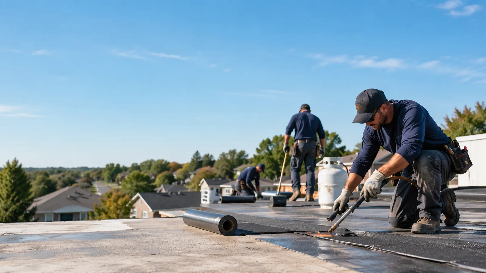 Flat Roof Leak Repair providers in Custer, MI